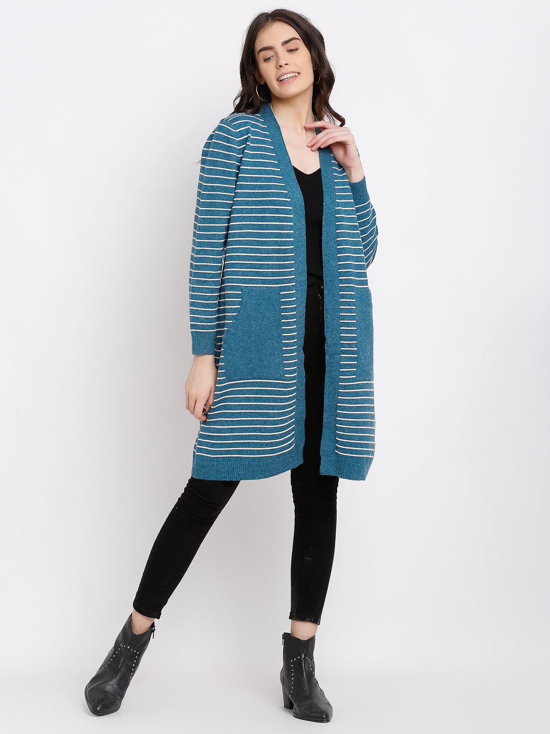 Turquoise 2024 shrug cardigan