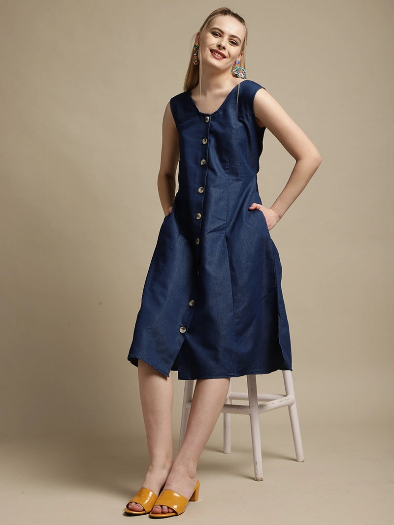 Buy denim cheap dress