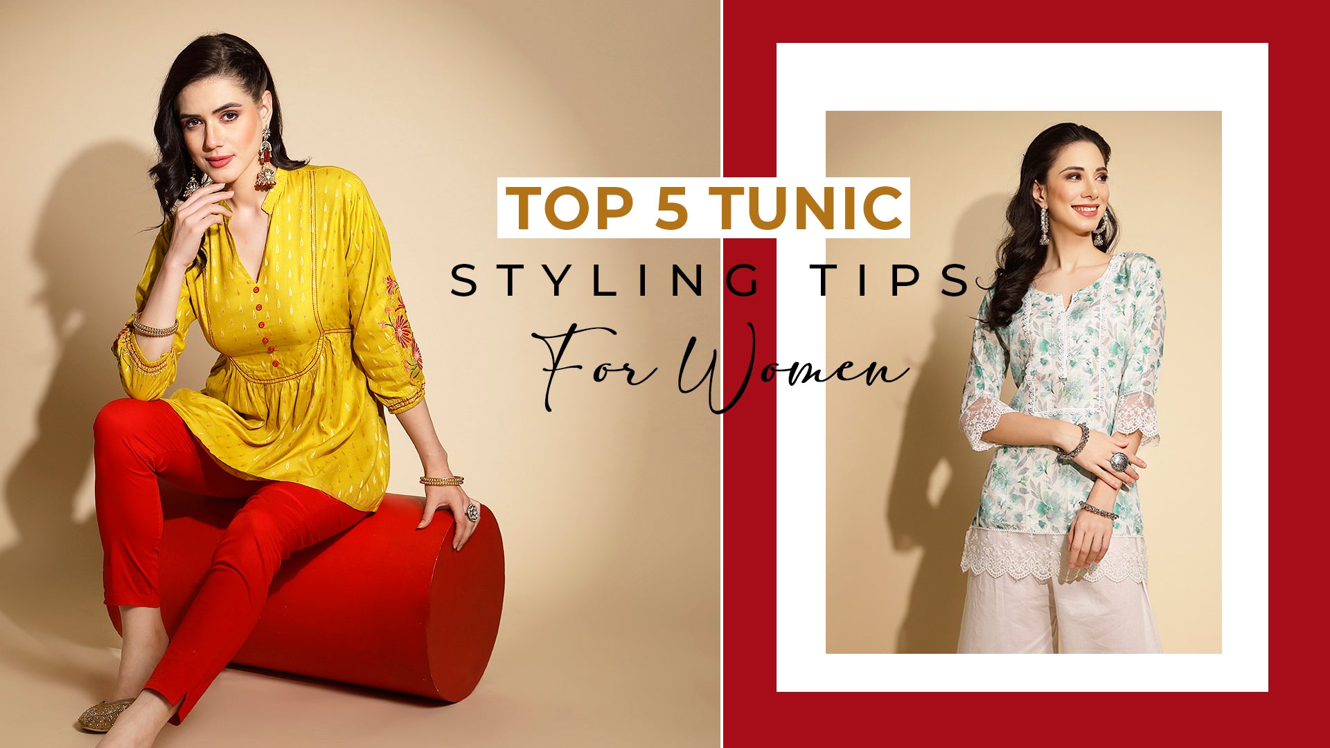 Top 5 Tunics Styling Tips For Women