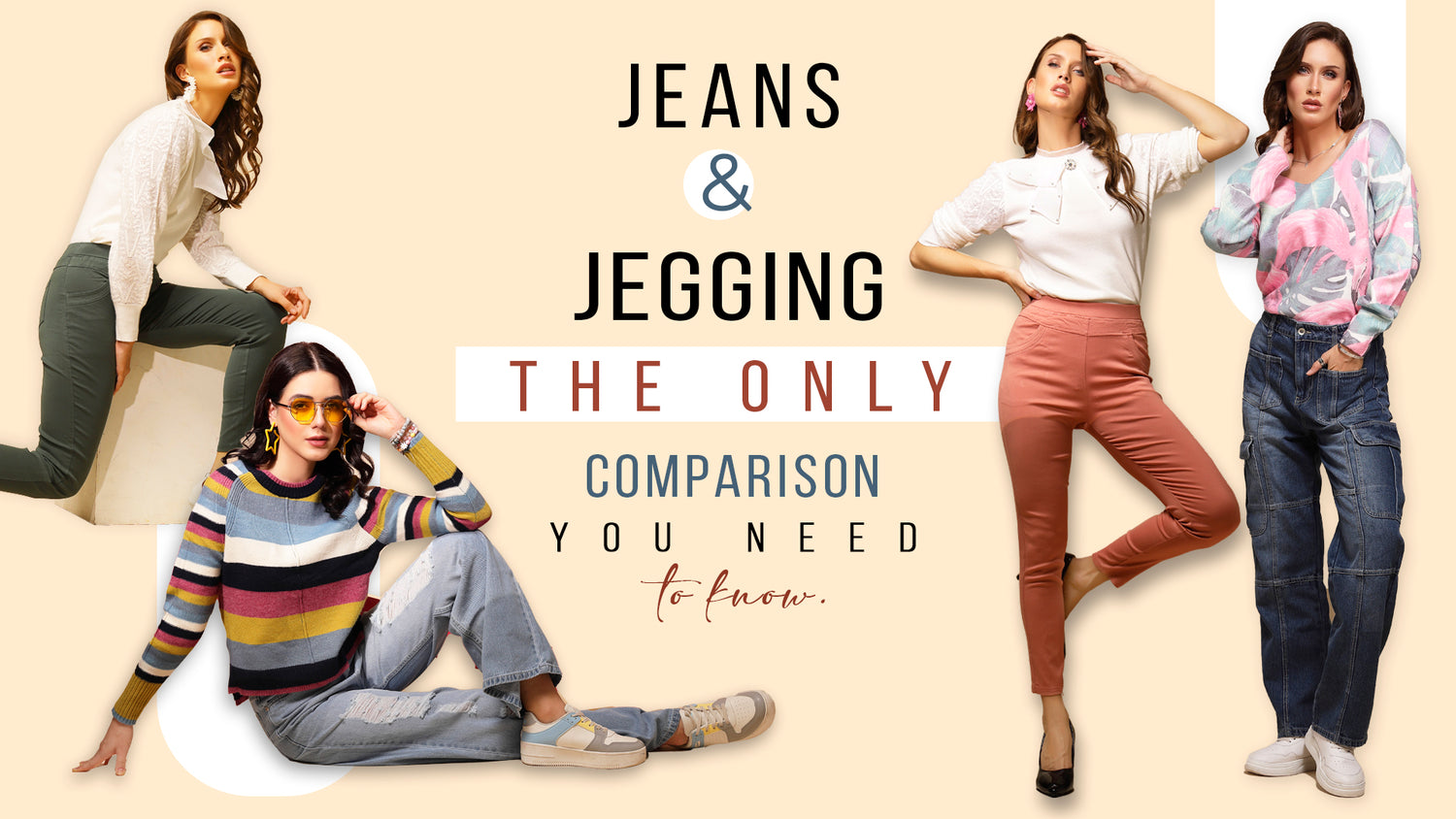 Easygoing Leggings - Sleek Skinny Jean Leggings
