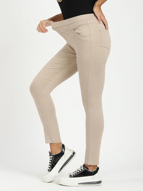 Camel Ultra Stretchable Jegging