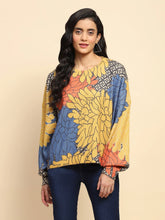 Multicolor Acrylic Loose Fit Pullover For Women