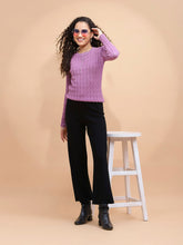 Women Crew Neck Slim Fit Skivvy