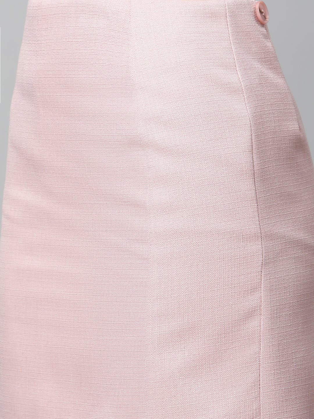 Women Notched Collared Dusky Pink Formal Co-ord Set