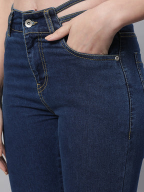 Women Slim Fit Bootcut Stretchable Jeans