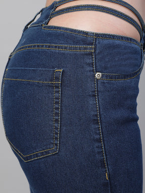 Women Slim Fit Bootcut Stretchable Jeans