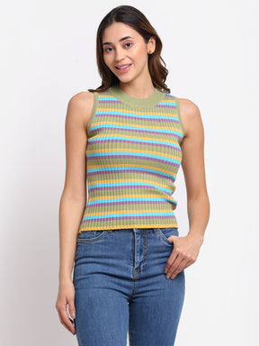 knitted tank vest